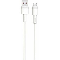 Дата кабель USB 2.0 AM to Micro 5P 1.0m 5A white XO (NB166-M-1-WH)