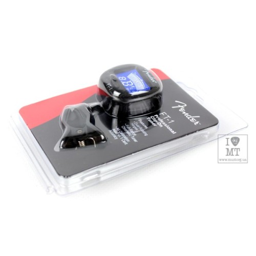 Тюнер для музичних інструментів Fender FT-1 Pro Clip-On Tuner Black (226366)