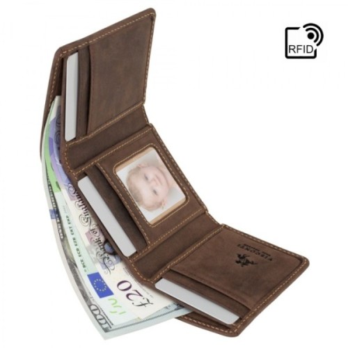 Портмоне Visconti 700 Apache Oil Brown (700 OIL BRN)