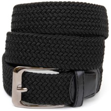 Ремінь Vintage Текстильний чоловічий Чорний (20525)