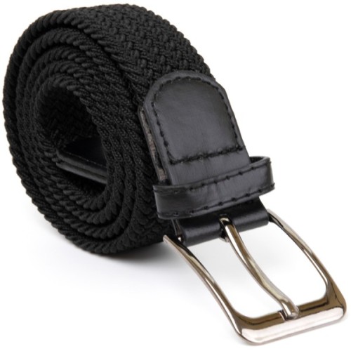 Ремінь Vintage Текстильний чоловічий Чорний (20525)