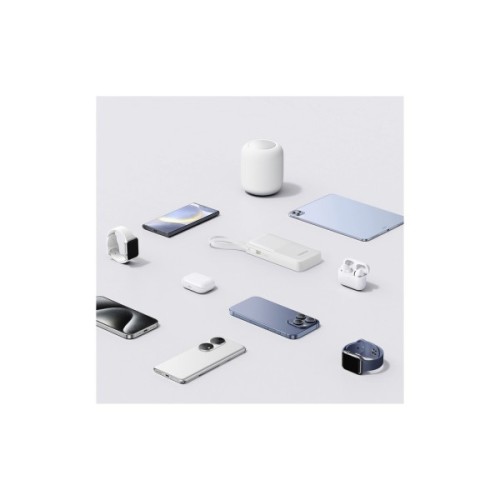 Батарея універсальна Baseus Bipow 2 20000mAh 20W with USB-C cable white (P10077101213-01)