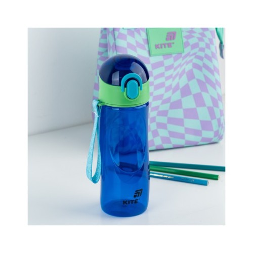 Поїльник-непроливайка Kite 530 мл, синя (K25-400-3)