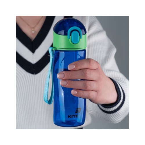 Поїльник-непроливайка Kite 530 мл, синя (K25-400-3)