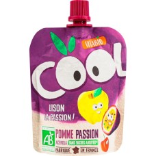 Дитяче пюре Vitabio Cool Fruits органічне з яблуком та маракуєю 90 г (60407)
