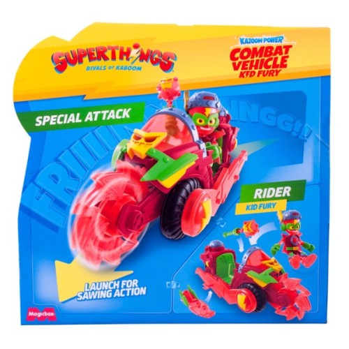Ігровий набір SuperThings серії Combat Vehicles - Кід Ф'юрі (PSTSP116IN210)