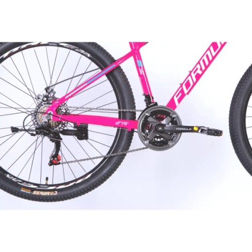 Велосипед Formula 27.5" MOTION DD FR рама-16" AL 2026 рожевий з білим (OPS-FR-27.5-299)