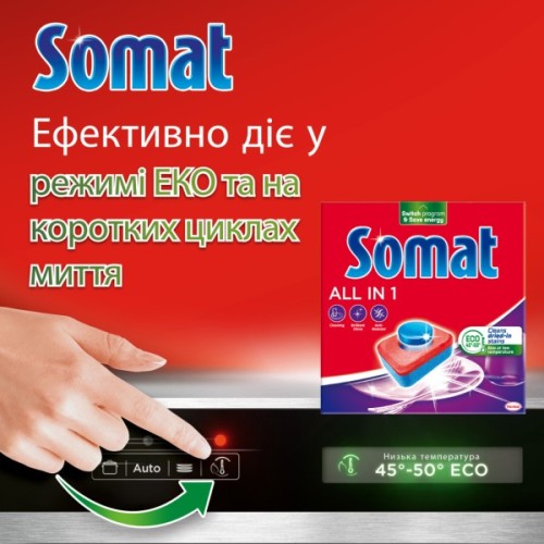 Таблетки для посудомийних машин Somat All in 1 Extra 85+85 шт. (9000101820676)