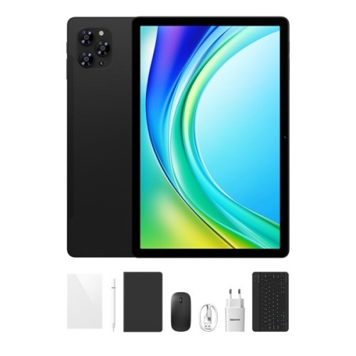 Планшет Doogee Tab G6 11" 6/256GB 4G (LTE) Black VIP Edition Стилус,чохол,скло,клавіатура,мишка, БЖ (6923740264478)