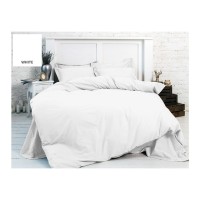 Простирадло MirSon Бязь Premium 11-2107 White 200х220 см (2200000953988)