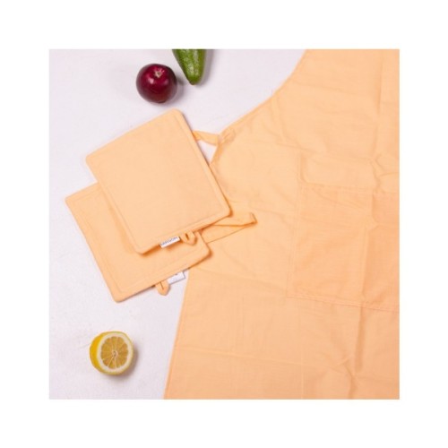 Фартух MirSon Набір 13-1027 Colombo бязь дві прихватки + дві рукавички-прихватки + фартух (2200006752790)