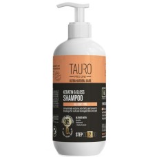 Шампунь для тварин Tauro Pro Line Ultra Natural Care Keratin & Gloss 400 мл (TPL63606)