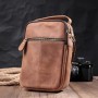 Сумка Vintage Вінтажна для чоловіків з натуральної шкіри Коричнева (22811)