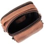 Сумка Vintage Вінтажна для чоловіків з натуральної шкіри Коричнева (22811)