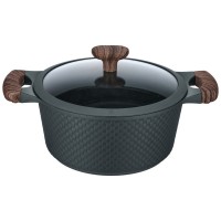 Каструля Resto Ran чорна 24 см 4,2 л (93903)