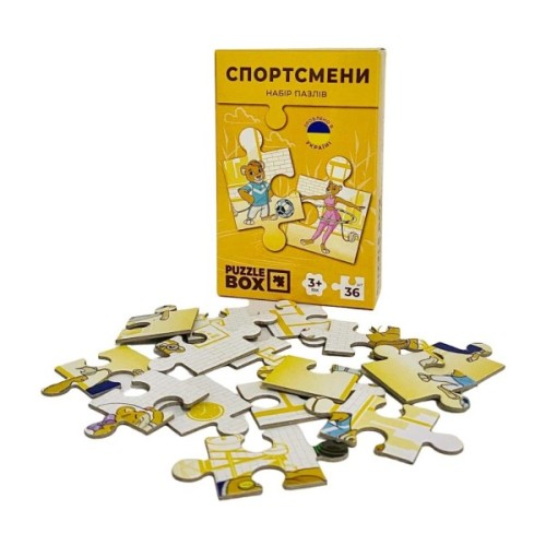 Пазл JoyBand набір Спортсмени 36 елементів (PB03)