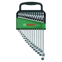 Ключ Bosch гайковий, набір 15шт, комбінований, 6-21мм, CrV (1.600.A02.Z9E)