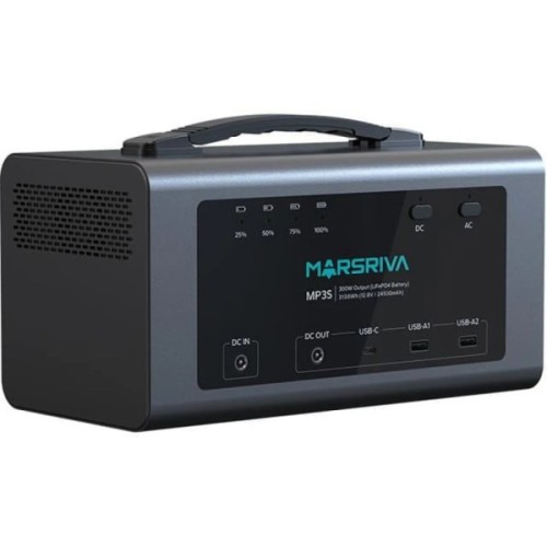 Зарядна станція Marsriva MP3S 300W 313.6Wh LiFePO4 (MP3SV2_MARSRIVA)