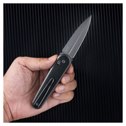 Ніж SRM Twin, Black G10/Micarta, Stonewash (251MB-GB)