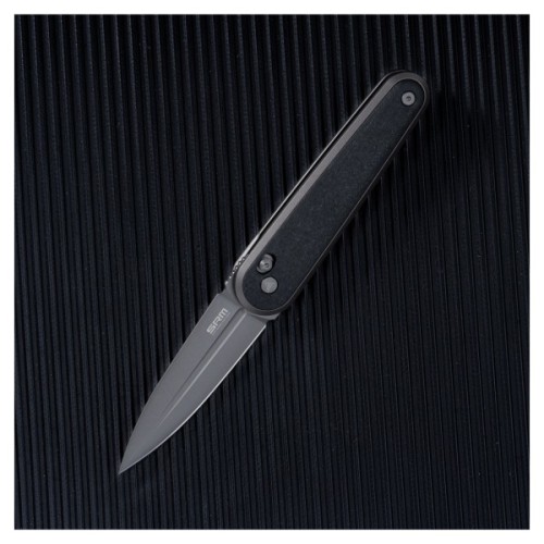 Ніж SRM Twin, Black G10/Micarta, Stonewash (251MB-GB)