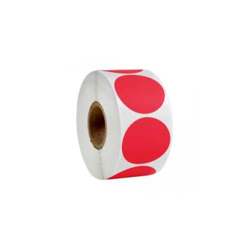 Етикетка UKRMARK термо ECO 38x38/ 0.1тис, коло, червиний (900388)