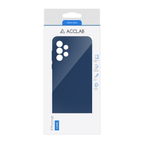 Чохол до мобільного телефона ACCLAB SoftShell Samsung Galaxy A72 Blue (1283126560873)