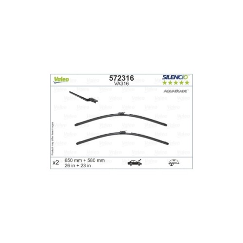Щітка склоочисника Valeo 572316