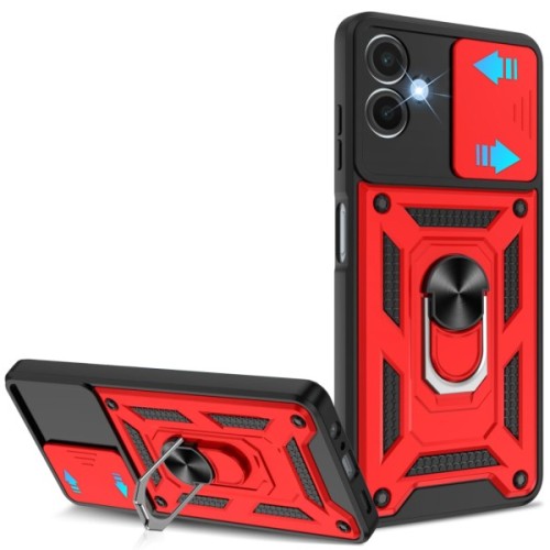 Чохол до мобільного телефона BeCover Military Samsung Galaxy A06 SM-A065 Red (713068)