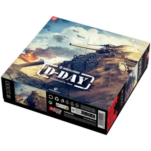 Пазл GoodLoot World of Tanks D-DAY 1000 ел. (5908305247524)