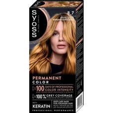 Фарба для волосся Syoss 8-7 Карамельний блонд 115 мл (9000100633260)