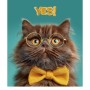 Зошит Школярик Star Cat's portraits 36 аркушів клітинка (036-3631K)