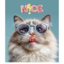 Зошит Школярик Star Cat's portraits 36 аркушів клітинка (036-3631K)