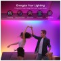 Світлодіодна стрічка Govee RGBIC Basic Wi-Fi + Bluetooth LED Strip Light 5м Білий (H618A3D1)