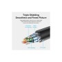 Кабель мультимедійний HDMI M to HDMI F 0.5m 4K60Hz black Vention (AHCBD)
