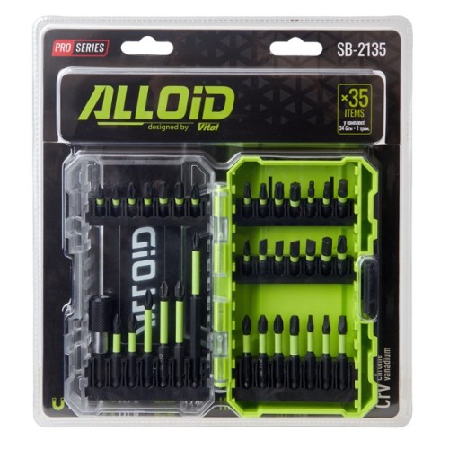 Набір біт Alloid Pro. 35 шт (SB-2135)