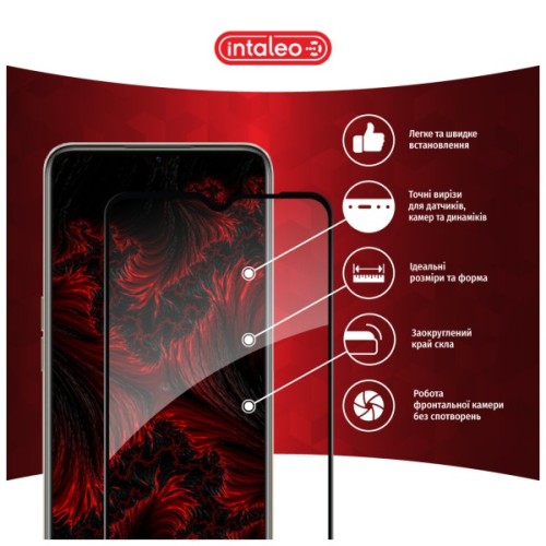 Скло захисне Intaleo Full Glue Realme 10 5G Black (1283126551529)