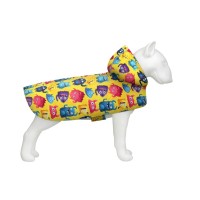 Дощовик для тварин WAUDOG Clothes Накидка з капюшоном Мохнаті монстри S (356-4050)