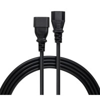 Кабель живлення C13 to C14 1.8m 0.75mm2 Rezone (RZPC-13141875)