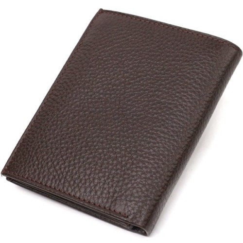 Гаманець Canpellini З натуральної шкіри Коричневий (21873)