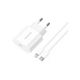 Зарядний пристрій Essager USB-C PD20W + cable USB-C to Lightning white (EFJB02-XBL02-T)
