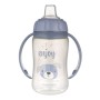 Поїльник-непроливайка Canpol babies Cute Animals тренувальна з силіконовим носиком 320 мл, синя (56/512_blu2)