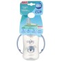 Поїльник-непроливайка Canpol babies Cute Animals тренувальна з силіконовим носиком 320 мл, синя (56/512_blu2)