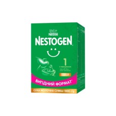 Дитяча суміш Nestogen 1 з лактобактеріями L. Reuteri з народження 1 кг (7613287103673)