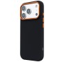 Чохол до мобільного телефона Armorstandart LikeCarbon2 SE MagCase Apple iPhone 17 Pro Max Kevlar Black Orange (ARM89165)