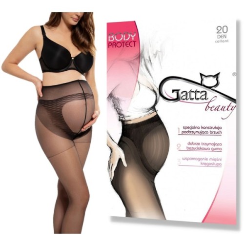 Колготи Gatta Body Protect Для вагітних 20 Den Nero - 3 (5900042061432)