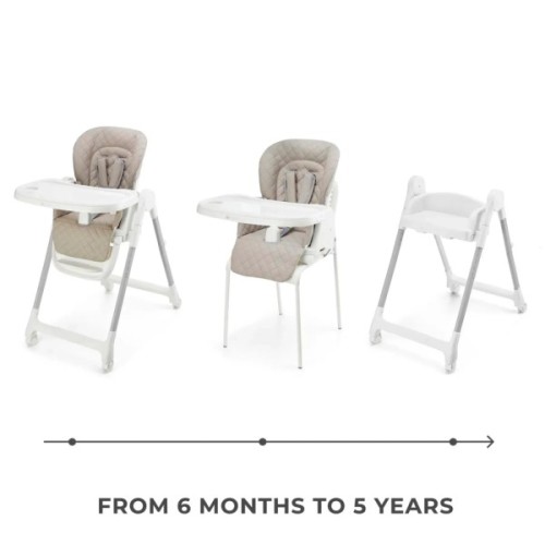 Стілець для годування Kinderkraft Tulo Beige (5902533928781)