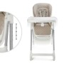 Стілець для годування Kinderkraft Tulo Beige (5902533928781)