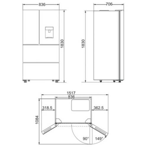 Холодильник Kaiser KS 80425 Em N