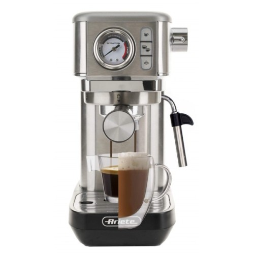 Ріжкова кавоварка еспресо Ariete 1381 Silver (00M138110AR0)