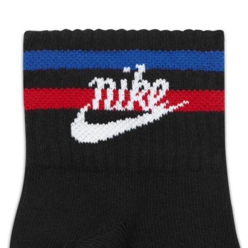 Шкарпетки Nike U NK NSW EVERYDAY ESSENTIAL AN 3PR DA2612-010 46-50 3 пари Чорні (194958590925)